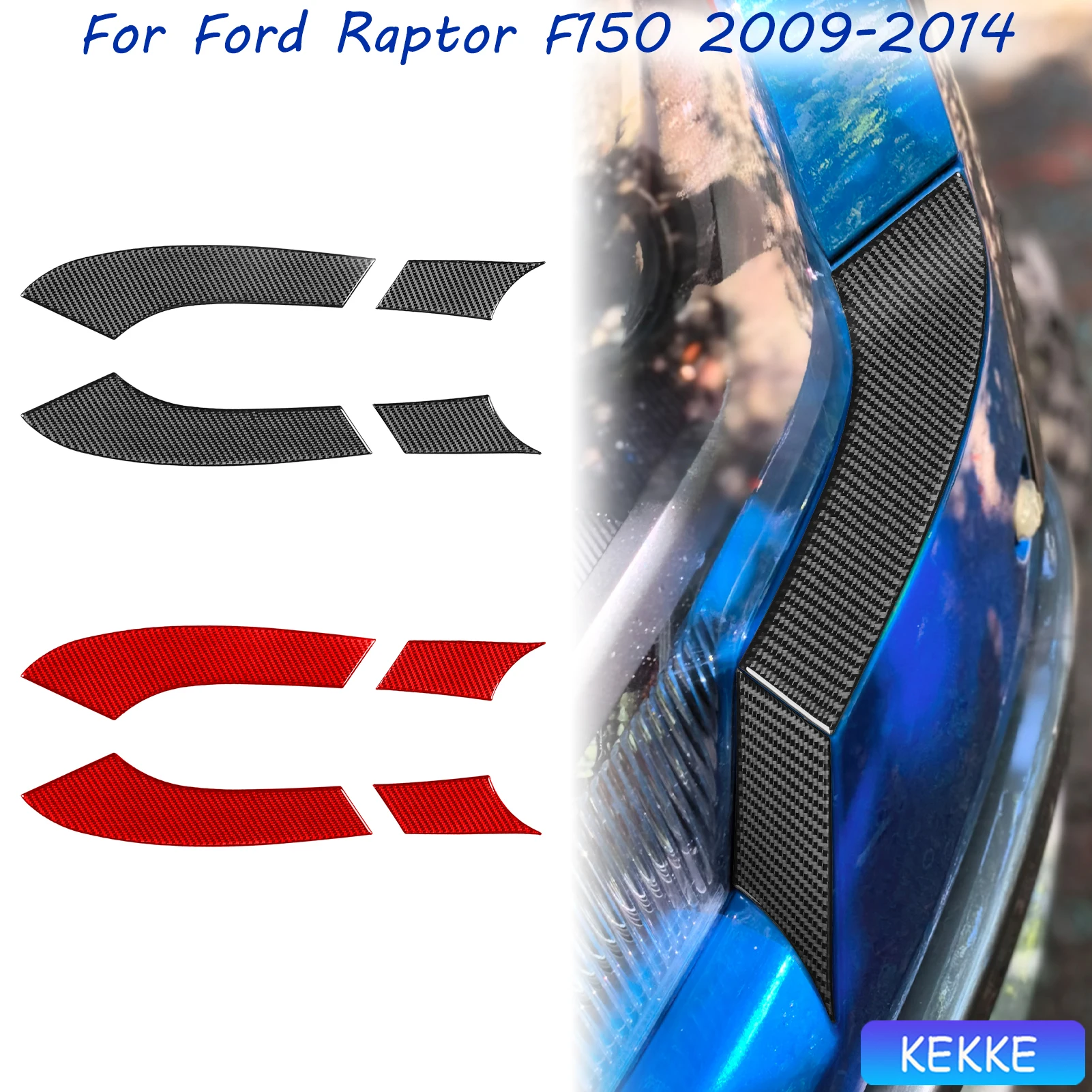 For Ford F150 Raptor 2009-2014 Real Carbon Fiber Headlights Sides Auto Trim Accessories Interior Cover Tuning Decorative Sticker
For Ford F150 Raptor 2009-2014 Real Carbon Fiber Headlights Sides Auto Trim Accessories Interior Cover Tuning Decorative Sticker