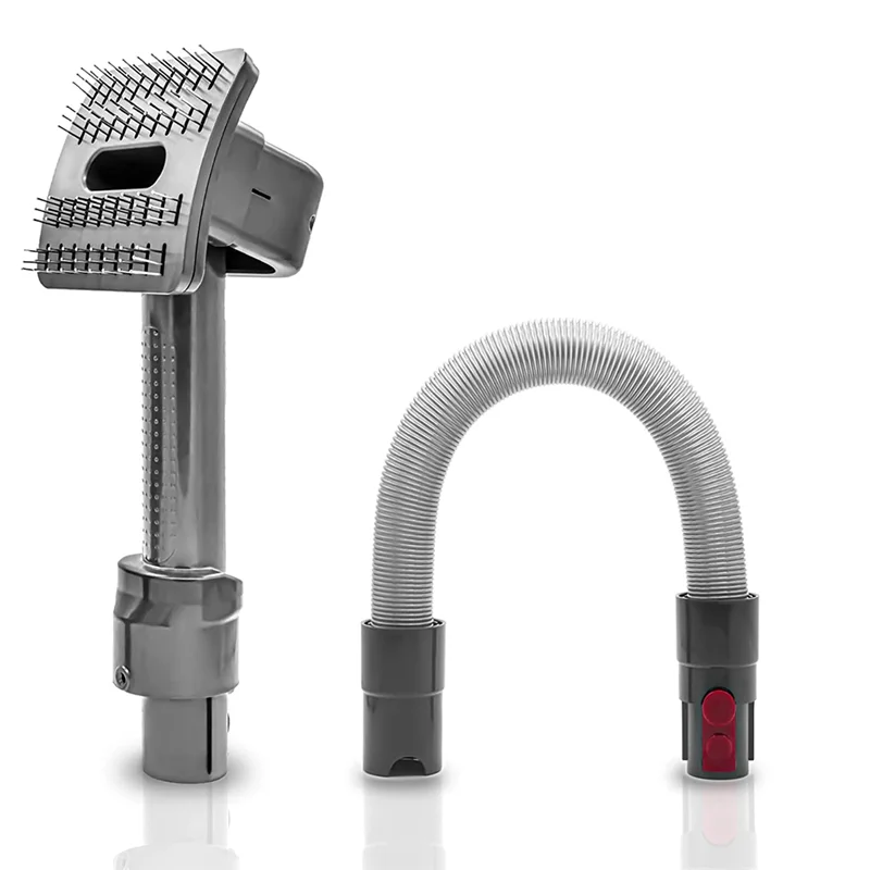 Pet Grooming Vacuum Brush & Extension Vacuum Hose Compatible for Dyson V11 V10 V8 V7 Vacuum Cleaners
Pet Grooming Vacuum Brush & Extension Vacuum Hose Compatible for Dyson V11 V10 V8 V7 Vacuum Cleaners