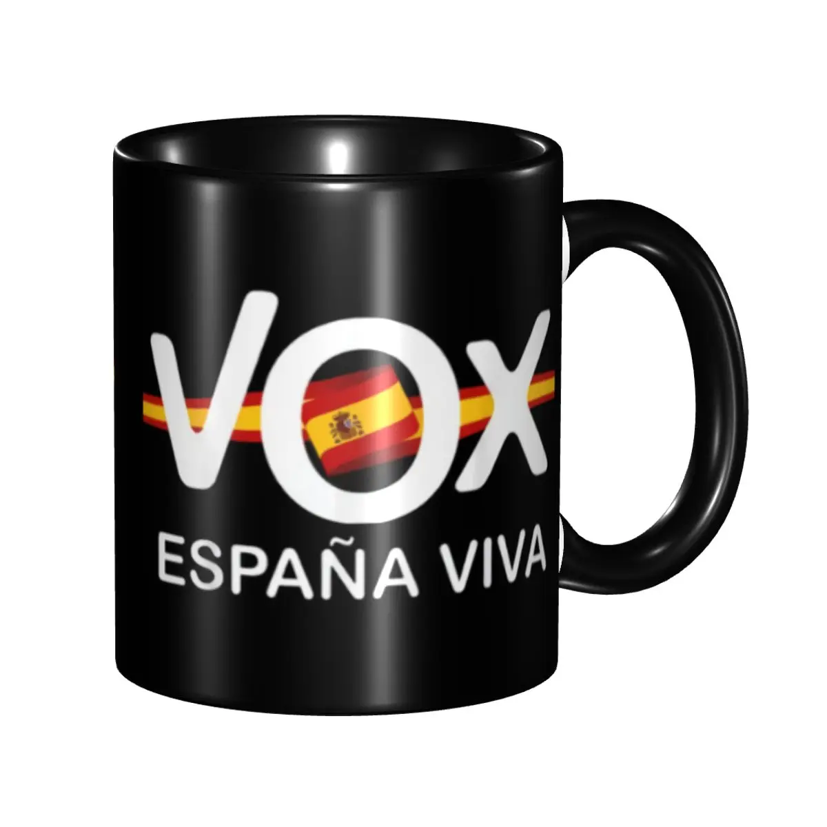 Customized Spanish Political Party Mug DIY Spain Vox Logo Flag Ceramic Milk Tea Coffee Cups
Customized Spanish Political Party Mug DIY Spain Vox Logo Flag Ceramic Milk Tea Coffee Cups