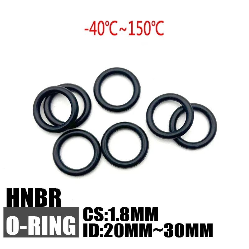 10Pcs HNBR O Rings CS 1.8mm ID 20~30mm Car Air Conditioning Auto Repair Tools Compressor Rubber Rings Sealant Car Accessories
10Pcs HNBR O Rings CS 1.8mm ID 20~30mm Car Air Conditioning Auto Repair Tools Compressor Rubber Rings Sealant Car Accessories