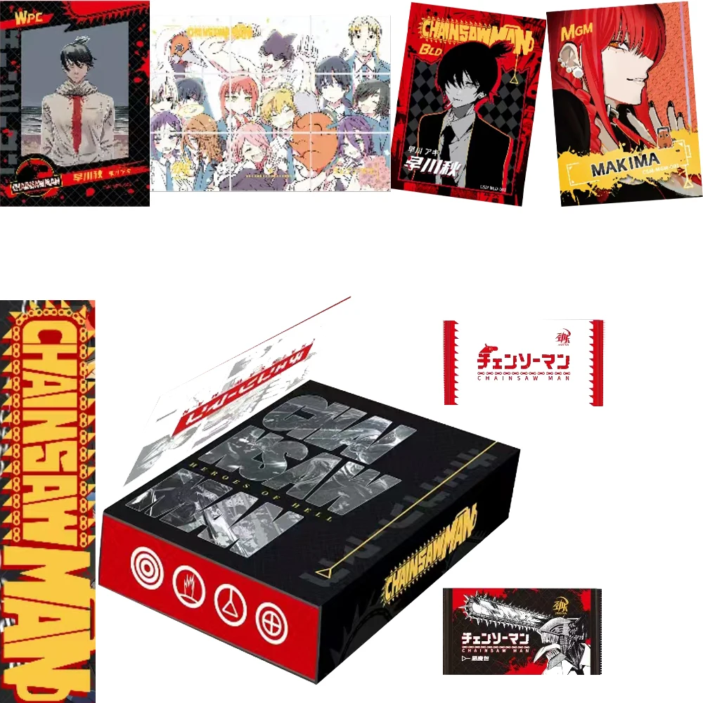 Chainsaw Man Card Hell Hero Cards Game Casual Fashion Cards Rare Metal Animation Collection Card Children Family Toys Gifts
Chainsaw Man Card Hell Hero Cards Game Casual Fashion Cards Rare Metal Animation Collection Card Children Family Toys Gifts