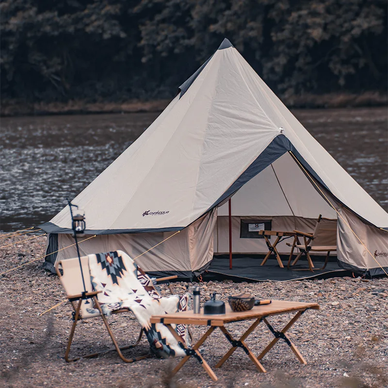 Outdoor Camping Yurt Tent Overnight Camping Rain Proof Large Pyramid Indian Tent
Outdoor Camping Yurt Tent Overnight Camping Rain Proof Large Pyramid Indian Tent
