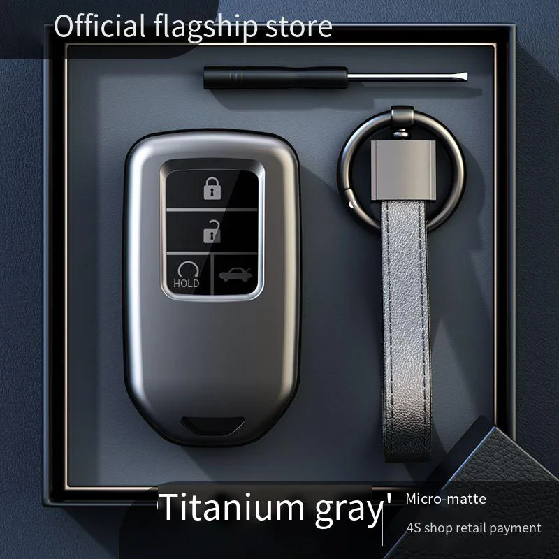 Titanium Gray for Honda Civic CRV HRV Accord Pilot Fit Freed Vezel Odyssey 4 5 Button Remote Car Key Case Cover Protector Fob
Titanium Gray for Honda Civic CRV HRV Accord Pilot Fit Freed Vezel Odyssey 4 5 Button Remote Car Key Case Cover Protector Fob