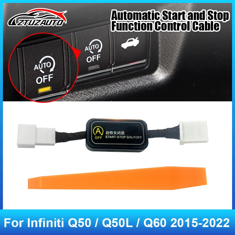 For Infiniti Q50 Q50L Q60 2015-2022 Car Auto Start & Stop Canceller Automatic Start Engine Eliminator Device Plug Disable Cable
For Infiniti Q50 Q50L Q60 2015-2022 Car Auto Start & Stop Canceller Automatic Start Engine Eliminator Device Plug Disable Cable