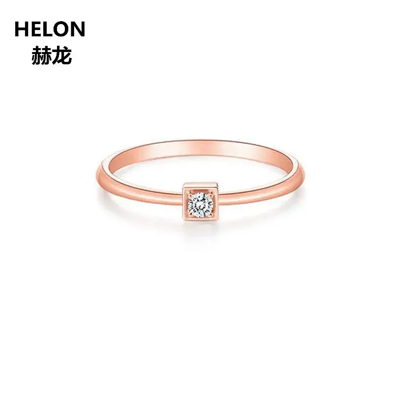 Solid 14k Rose Gold Natural Diamonds Engagement Wedding Ring for Women Classic Fine Jewelry 0.026ct SI/H Full Cut Gift
Solid 14k Rose Gold Natural Diamonds Engagement Wedding Ring for Women Classic Fine Jewelry 0.026ct SI/H Full Cut Gift