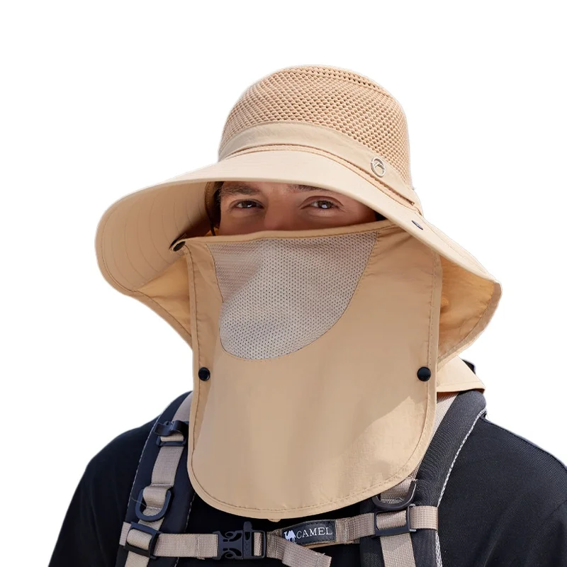 Summer Two-piece Set Sun Hats for Man Outdoor Mesh Breathable Fisherman Hat with Neck Shawl Cap Sports Climbing Bucket Hat Male
Summer Two-piece Set Sun Hats for Man Outdoor Mesh Breathable Fisherman Hat with Neck Shawl Cap Sports Climbing Bucket Hat Male