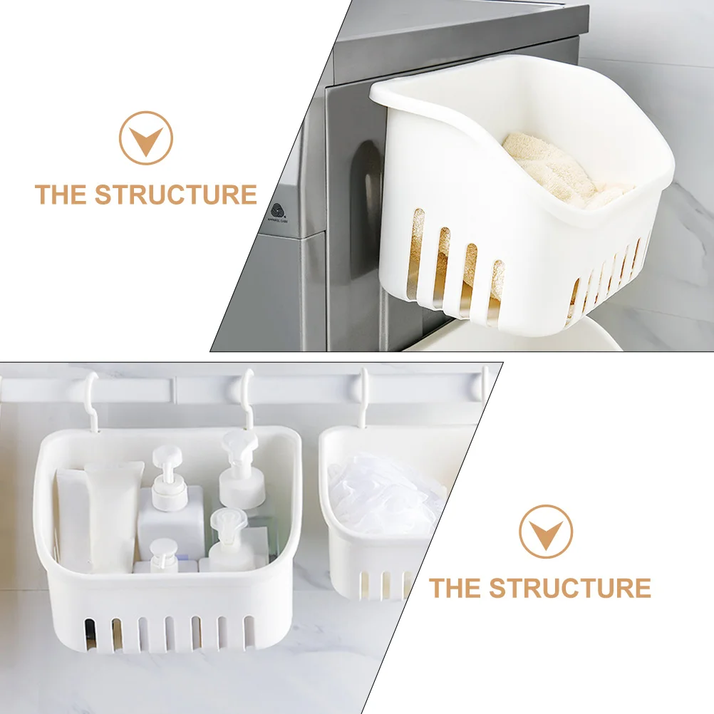 Hanging Shower Multi-Function Toiletry Basket Household Wall Basket Bath Supply Water Drain Design Space-Saving Storage
Hanging Shower Multi-Function Toiletry Basket Household Wall Basket Bath Supply Water Drain Design Space-Saving Storage