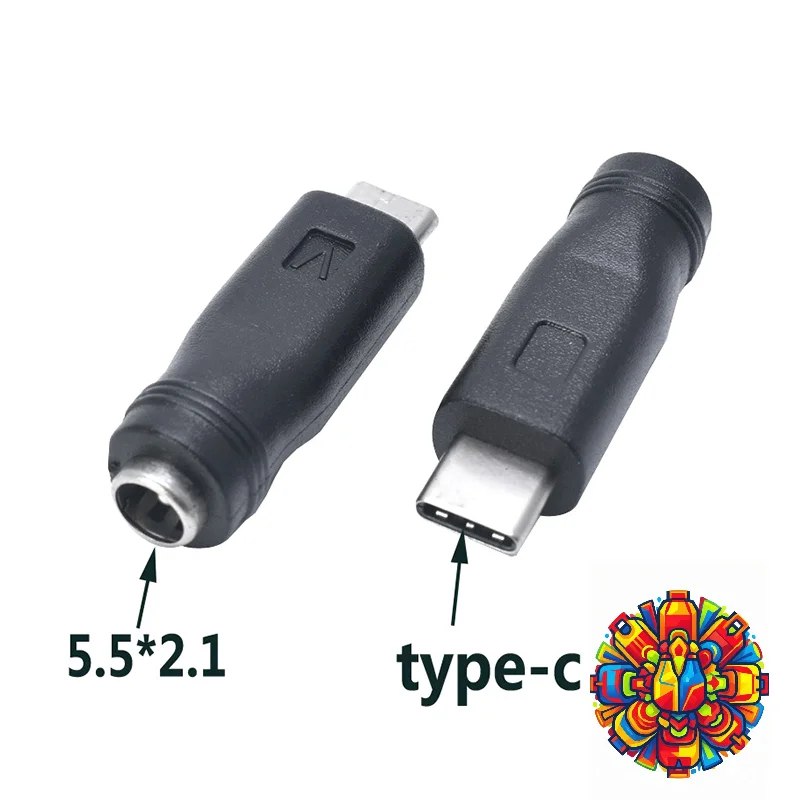 Адаптер-переходник для питания постоянного тока с разъемом 5.5x2.1 мм (женский) на USB Type-C (мужской)
Адаптер-переходник для питания постоянного тока с разъемом 5.5x2.1 мм (женский) на USB Type-C (мужской)