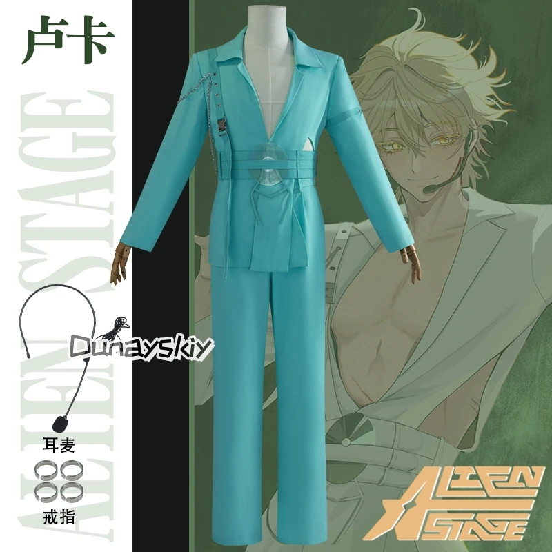ALIEN STAGE Luka Cosplay Costume Resemblance Waist Cutout Blazer Blink Gone Wig Performance Outfit Men Idol Anime Party Clothes
ALIEN STAGE Luka Cosplay Costume Resemblance Waist Cutout Blazer Blink Gone Wig Performance Outfit Men Idol Anime Party Clothes