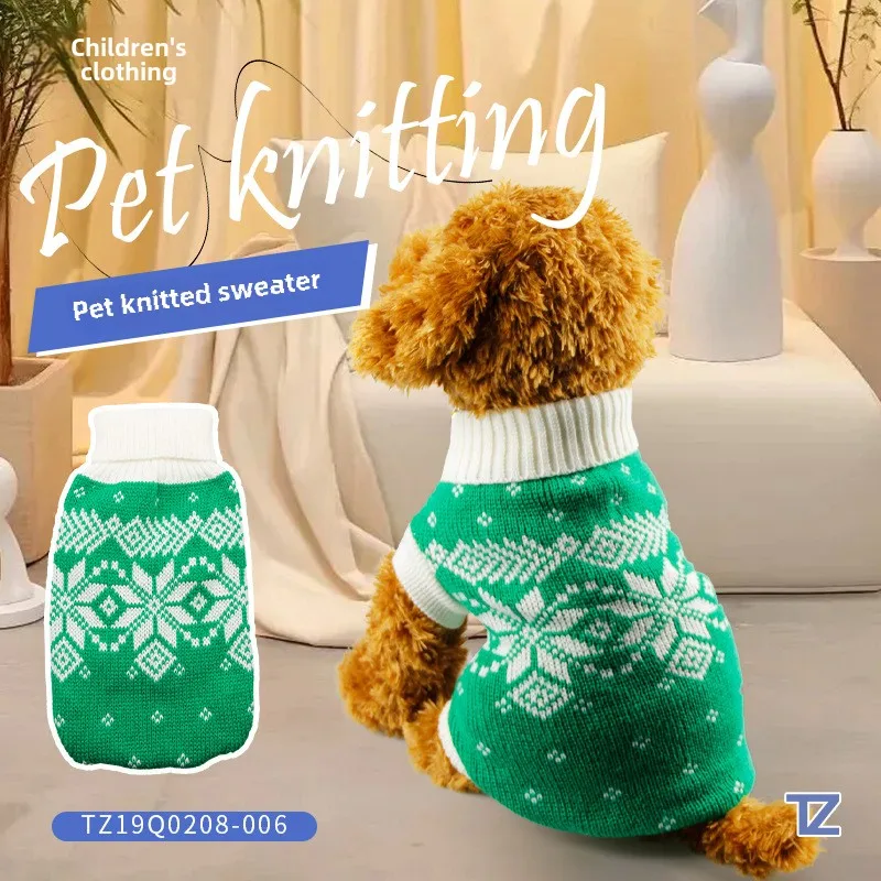 New pet clothes for puppies and dogs, turtleneck sweaters for corgis, bichon frise and cats, anti-hair-shedding clothes
New pet clothes for puppies and dogs, turtleneck sweaters for corgis, bichon frise and cats, anti-hair-shedding clothes