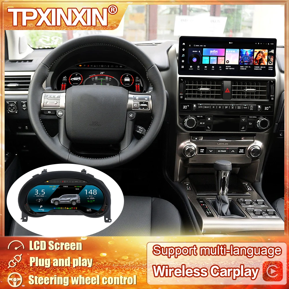 2025 NEW Car Instrument Panel For Lexus GX 2010~2021 Digital Dash Panel Gauges Instrument Cockpit Dashboard Cluster
2025 NEW Car Instrument Panel For Lexus GX 2010~2021 Digital Dash Panel Gauges Instrument Cockpit Dashboard Cluster