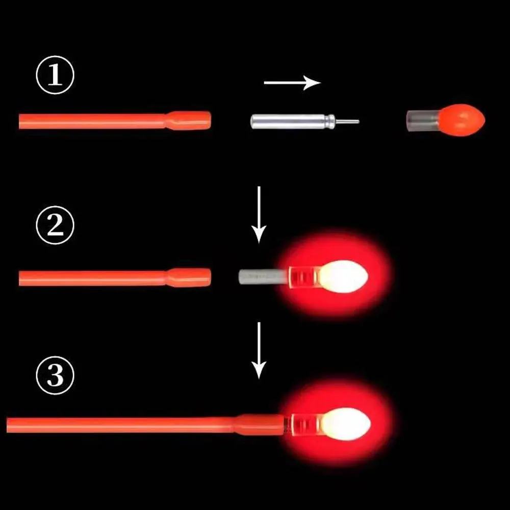 3pcs Fishing Attractor Light Stick CR425/CR311 Red/Green/Yellow/White/Pink Led Lamp Float Night Fish Tackle Tool Accessories
3pcs Fishing Attractor Light Stick CR425/CR311 Red/Green/Yellow/White/Pink Led Lamp Float Night Fish Tackle Tool Accessories