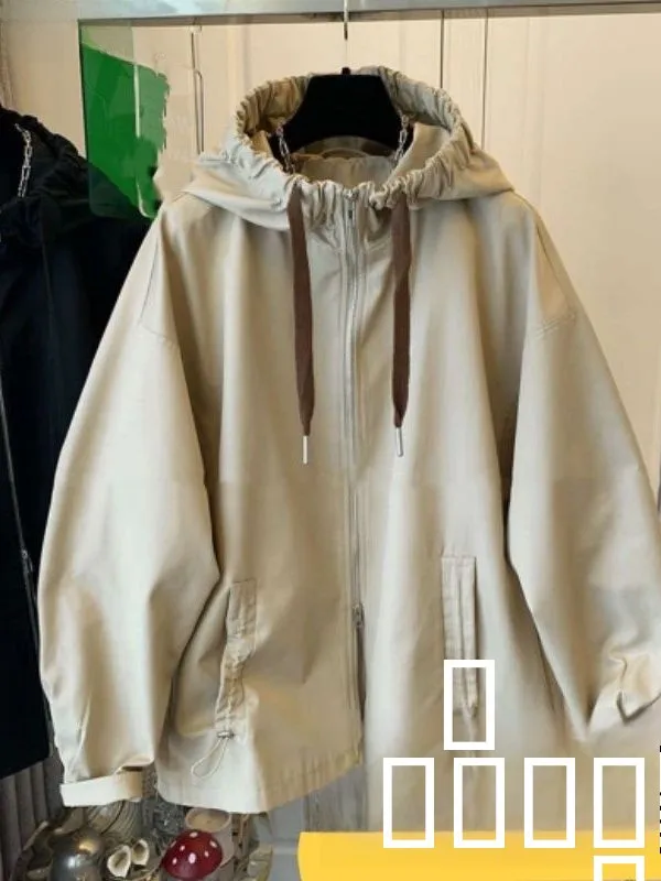 plus Size Women's Casual Zipper Jaet American Faion Spring Autumn Design Pleated Sve Warm Cotton Long Sve Hooded
plus Size Women's Casual Zipper Jaet American Faion Spring Autumn Design Pleated Sve Warm Cotton Long Sve Hooded