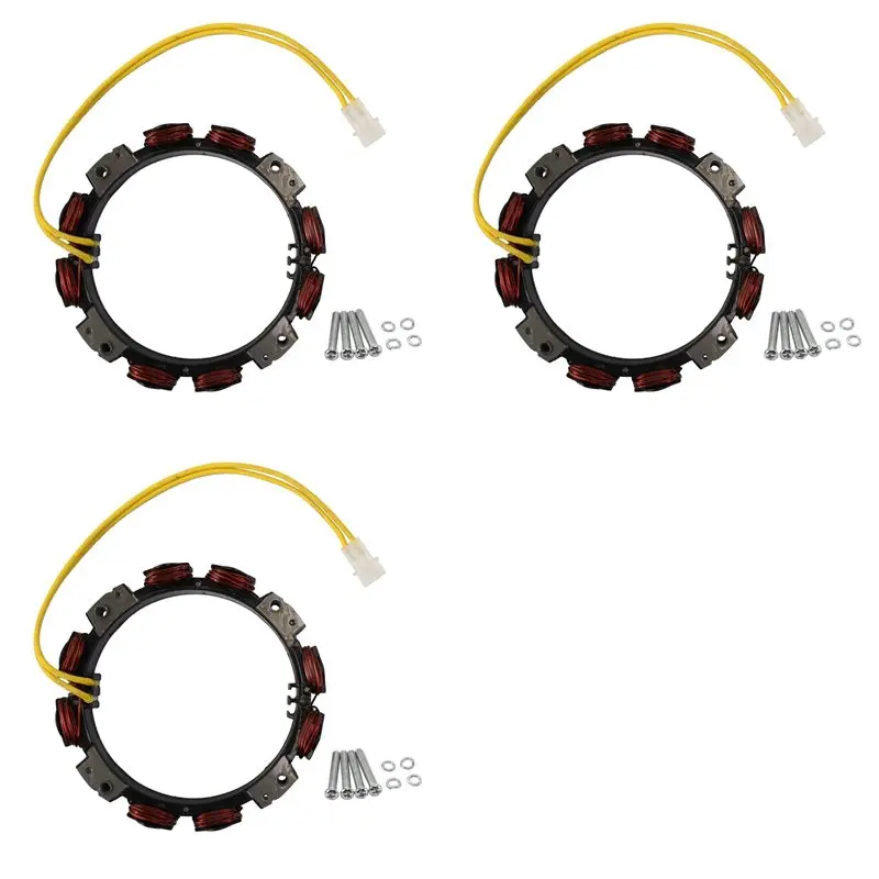 M93K-3X Alternator Charging Coil Alternator Fits For Briggs & Stratton 592830 Replaces 696458, 691064, 393295
M93K-3X Alternator Charging Coil Alternator Fits For Briggs & Stratton 592830 Replaces 696458, 691064, 393295