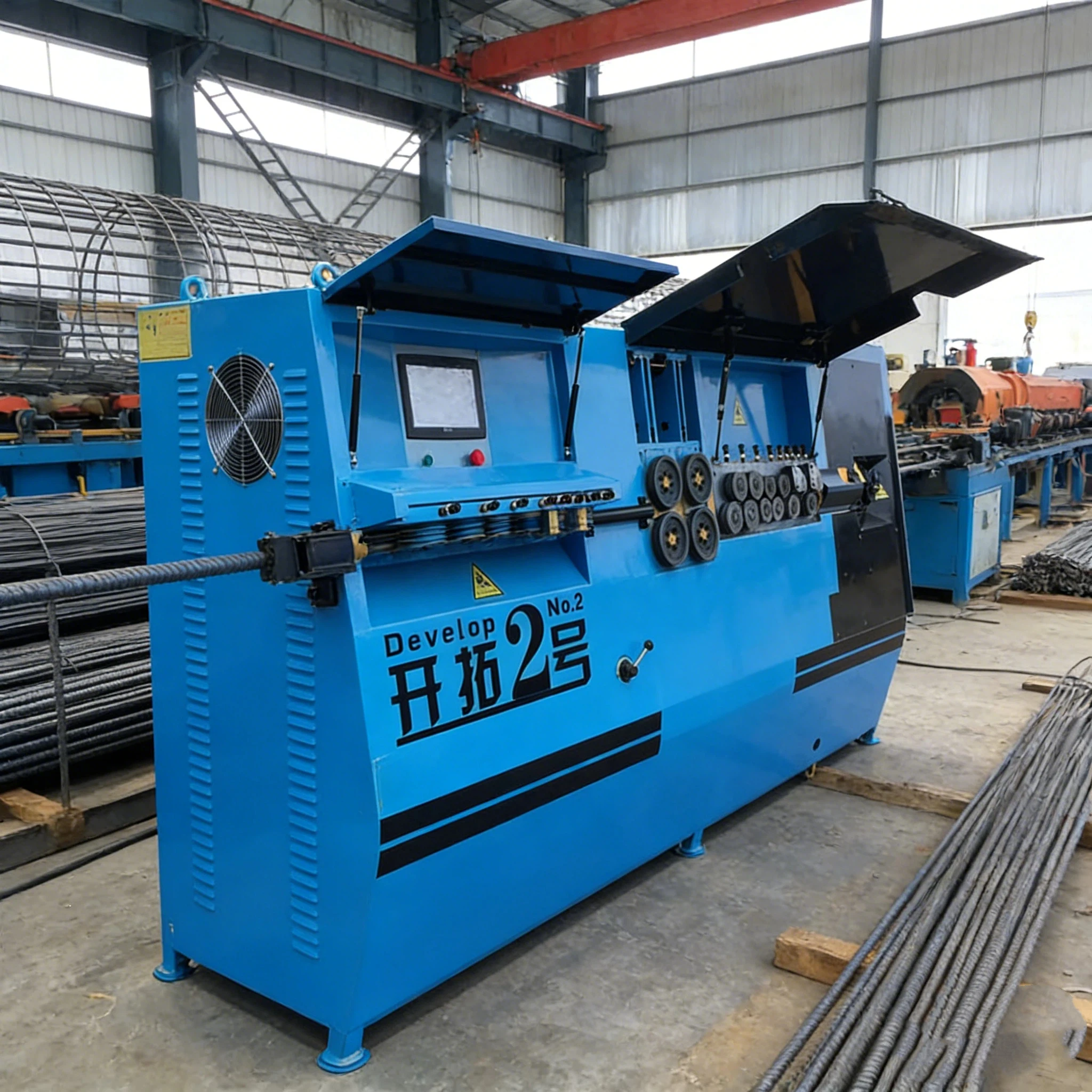 Automatic Stirrup Bending Machine Steel bar Rebar Straightening and Bending and Cutting Machine rebar cutter customized
Automatic Stirrup Bending Machine Steel bar Rebar Straightening and Bending and Cutting Machine rebar cutter customized