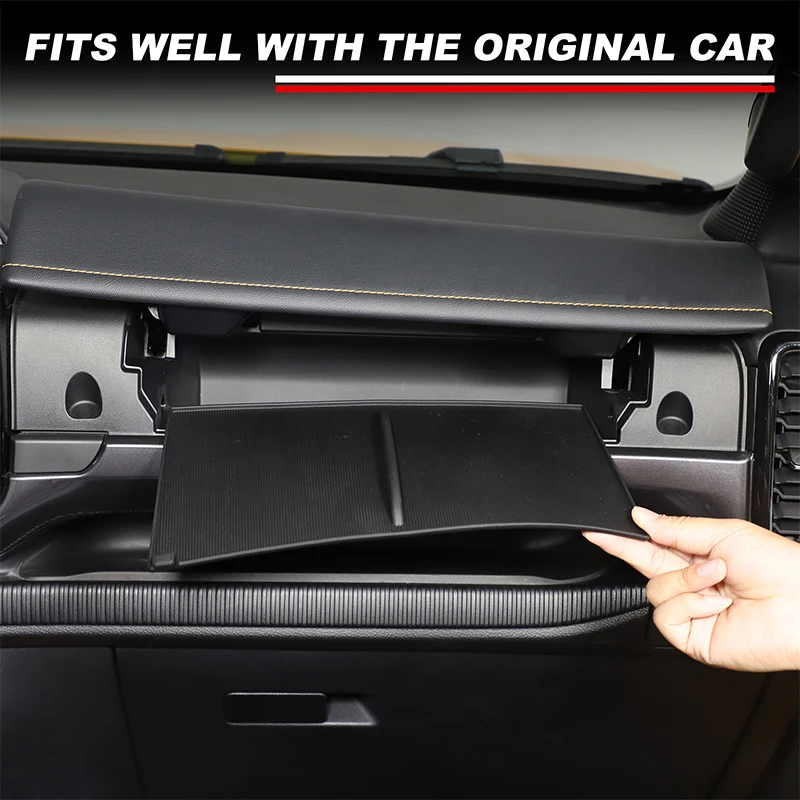 TPE Black For Ford Ranger 2023-2025+ Car styling Car co-driver storage box pad car interior decoration accessories LHD
TPE Black For Ford Ranger 2023-2025+ Car styling Car co-driver storage box pad car interior decoration accessories LHD