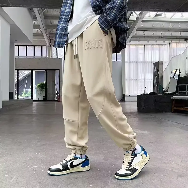 Men's Spring and Autumn Black High Street Sports Casual Loose Fat Fat Plus Fat Large Men's Pants
Men's Spring and Autumn Black High Street Sports Casual Loose Fat Fat Plus Fat Large Men's Pants