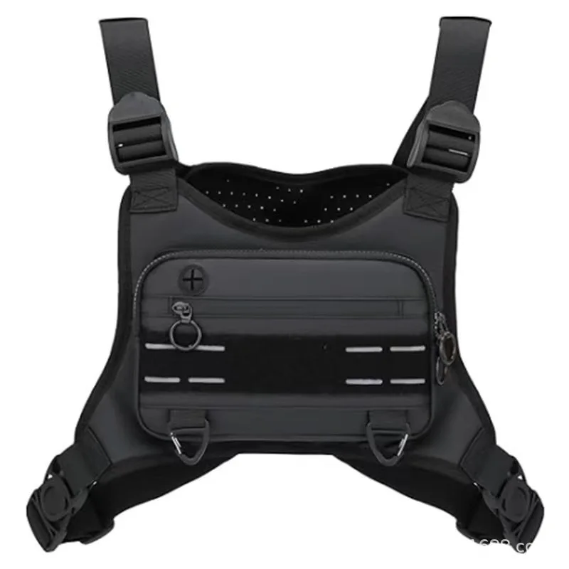 Multi-functional Men's Tactical Chest Pack & Waist Bag, Trendy Vest Backpack, Casual Utility Workwear Outdoor Gear
Multi-functional Men's Tactical Chest Pack & Waist Bag, Trendy Vest Backpack, Casual Utility Workwear Outdoor Gear