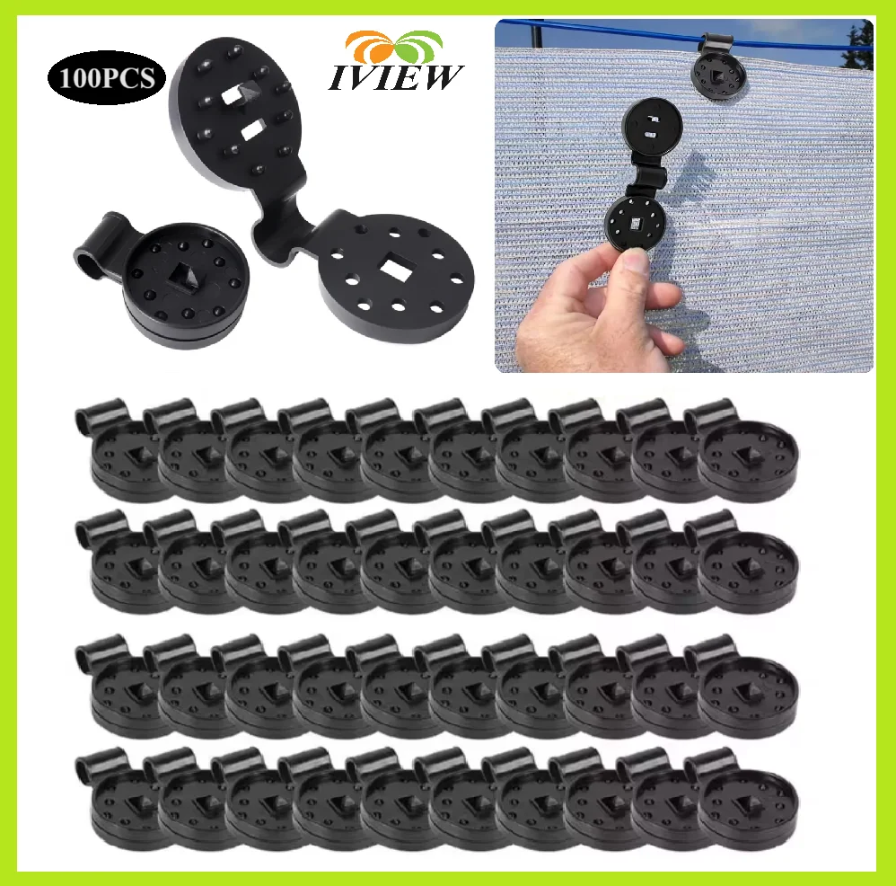 50pcs Shade Cloth Clips Heavy Duty Lock Grip Greenhouse Film Clip Hang Expand Instant Grommet Sunshade Net Fix Clips Tool
50pcs Shade Cloth Clips Heavy Duty Lock Grip Greenhouse Film Clip Hang Expand Instant Grommet Sunshade Net Fix Clips Tool