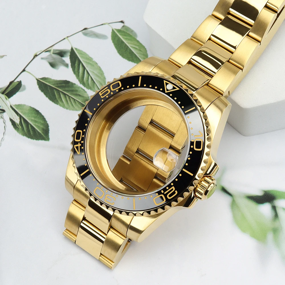 NH35 40mm Watch Case Bracelet Ceramics Bezel Sapphire For NH34 NH35 NH36 Miyota 8215 Eta 2824 28.5mm Dial Submariner Watch Parts
NH35 40mm Watch Case Bracelet Ceramics Bezel Sapphire For NH34 NH35 NH36 Miyota 8215 Eta 2824 28.5mm Dial Submariner Watch Parts