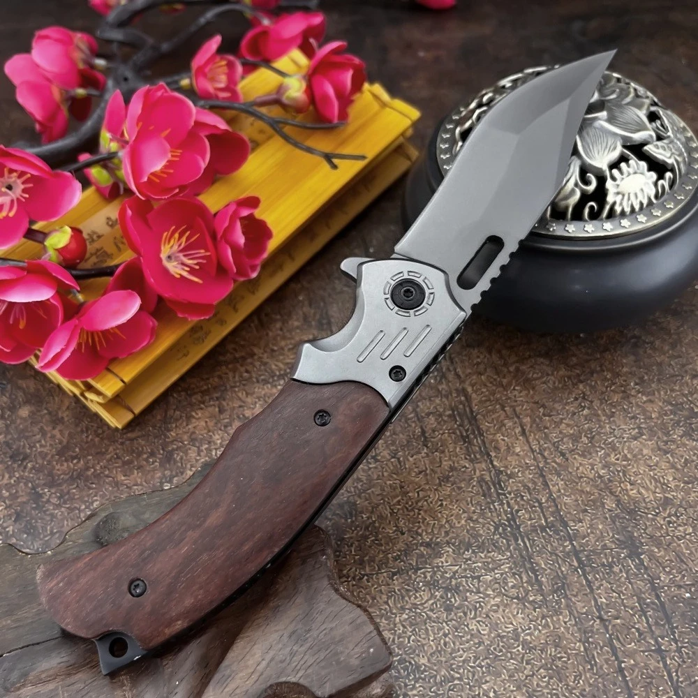 Тактический карманный нож для улицы, изысканные ножи, лезвие 5cr13Mov, сталь 420, инкрустированная цветной деревянной ручкой, складной нож для кемпинга
Тактический карманный нож для улицы, изысканные ножи, лезвие 5cr13Mov, сталь 420, инкрустированная цветной деревянной ручкой, складной нож для кемпинга