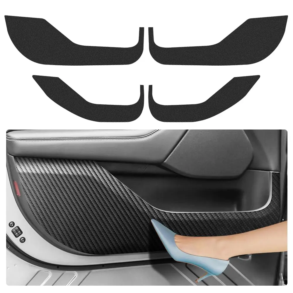 Carbon Fiber Texture Door Sill Protector For Electric SUV 2021–2025 – Kick Pad Cover With Leather Finish And Edge Guard
Carbon Fiber Texture Door Sill Protector For Electric SUV 2021–2025 – Kick Pad Cover With Leather Finish And Edge Guard