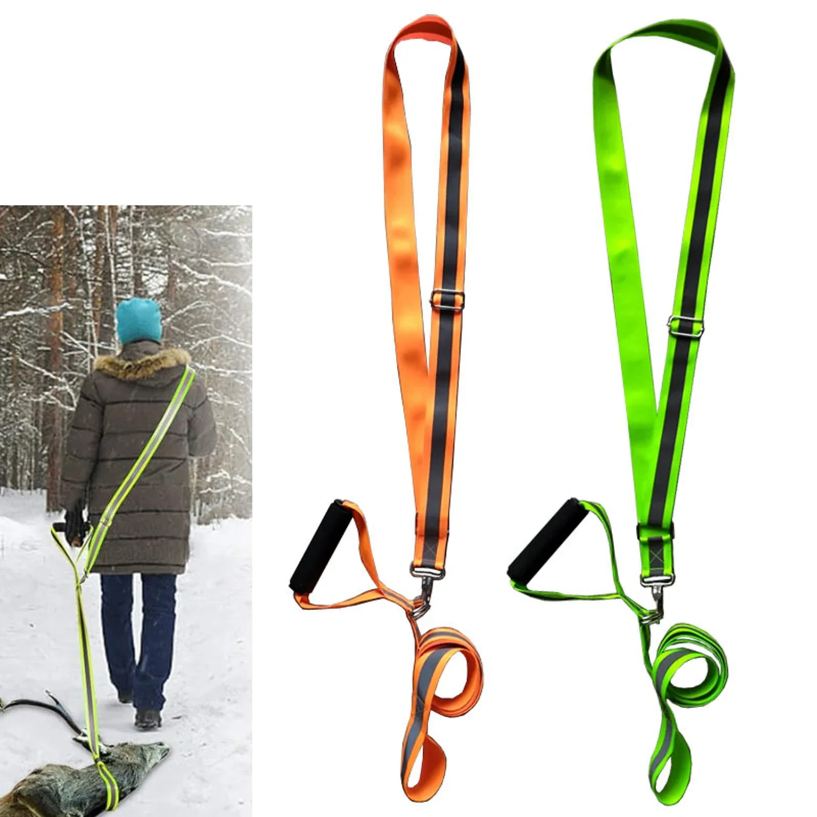 Deer Drag and Harness Wear Resistant with Grip Handle Multifunctional Deer Hunting Pull Strap Hunting Gear Dragging Pull Rope
Deer Drag and Harness Wear Resistant with Grip Handle Multifunctional Deer Hunting Pull Strap Hunting Gear Dragging Pull Rope