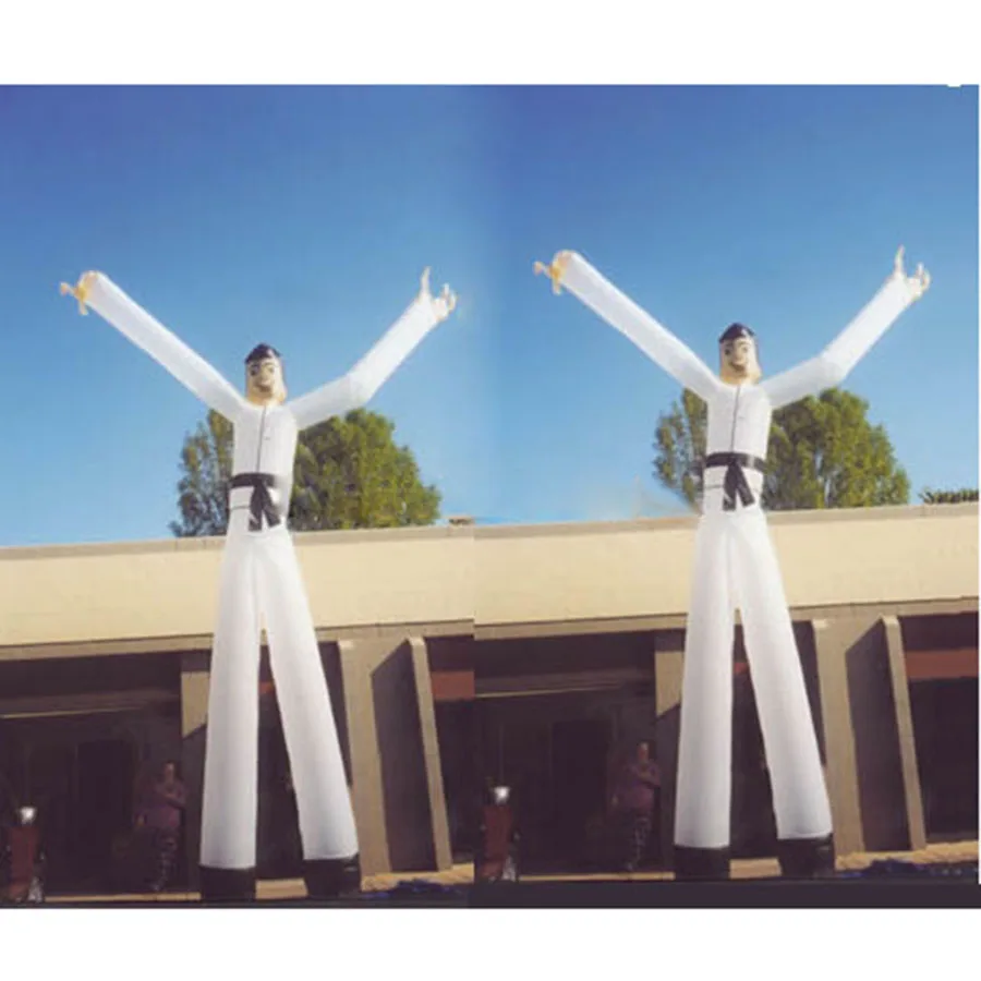 Inflatable Karate Man Sky Dancer with 2 Legs for Promotion Event, No Blowers, 5mH, New Arrival
Inflatable Karate Man Sky Dancer with 2 Legs for Promotion Event, No Blowers, 5mH, New Arrival