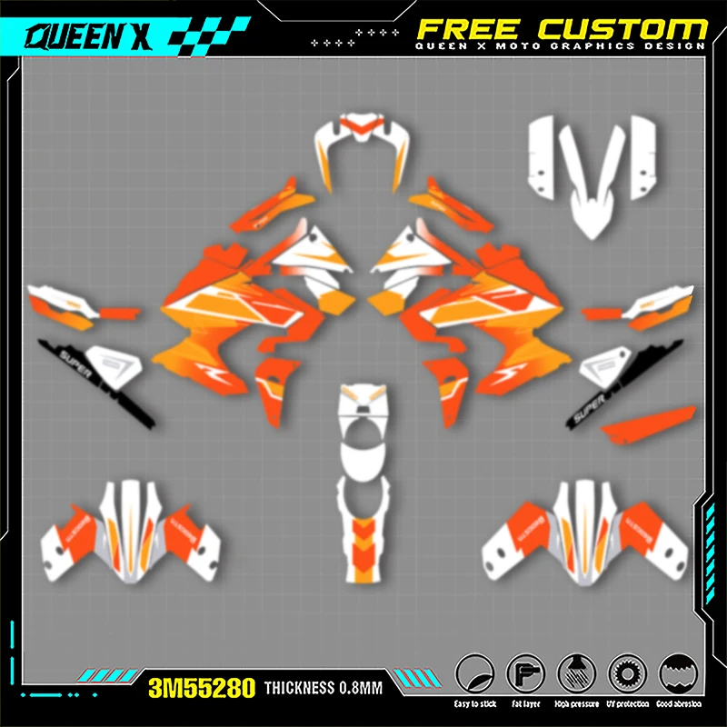 Queen X MOTOR For KTM ADV 1290 R S 2021 2022 2023 Full Set Motorcycle Graphics Decals Stickers Kits 002
Queen X MOTOR For KTM ADV 1290 R S 2021 2022 2023 Full Set Motorcycle Graphics Decals Stickers Kits 002