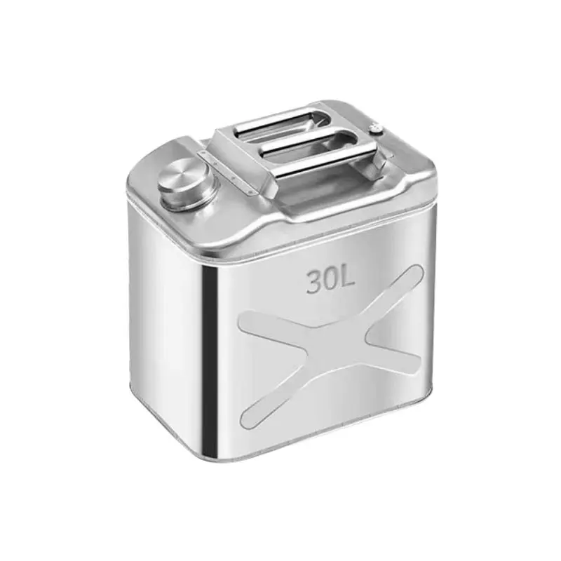 30L\ 201 Stainless Steel Oil Can Thickened Fuel Tank Alnao with Free Sealing Ring Tubing
30L\ 201 Stainless Steel Oil Can Thickened Fuel Tank Alnao with Free Sealing Ring Tubing