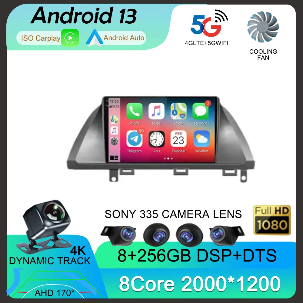Android 13 Carplay Auto для Honda Odyssey 2005 2006 2007 2008 2009 2010 автомобильное радио Видео Стерео GPS мультимедийный плеер WIFI NO DSP
Android 13 Carplay Auto для Honda Odyssey 2005 2006 2007 2008 2009 2010 автомобильное радио Видео Стерео GPS мультимедийный плеер WIFI NO DSP
