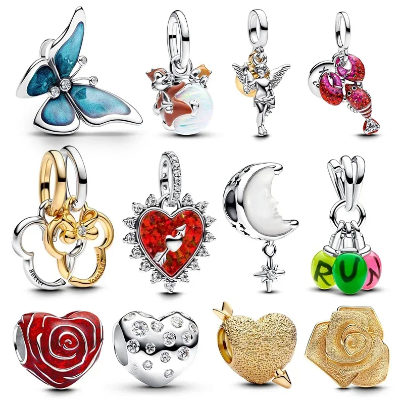 Original Charms 925 Silver Spinnable Arrow Heart Dangle Charm Bead Fit 3MM Original Bracelet For Women DIY Jewelry Gift Hot Sale
Original Charms 925 Silver Spinnable Arrow Heart Dangle Charm Bead Fit 3MM Original Bracelet For Women DIY Jewelry Gift Hot Sale