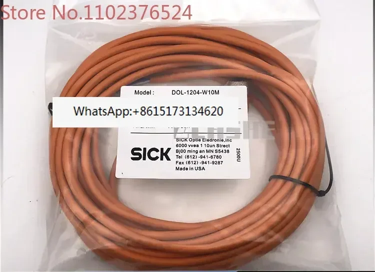 5 pieces Hot selling new connector in stock DOL-1204-W02M W05M W10M W15M W20M connecting cable
5 pieces Hot selling new connector in stock DOL-1204-W02M W05M W10M W15M W20M connecting cable