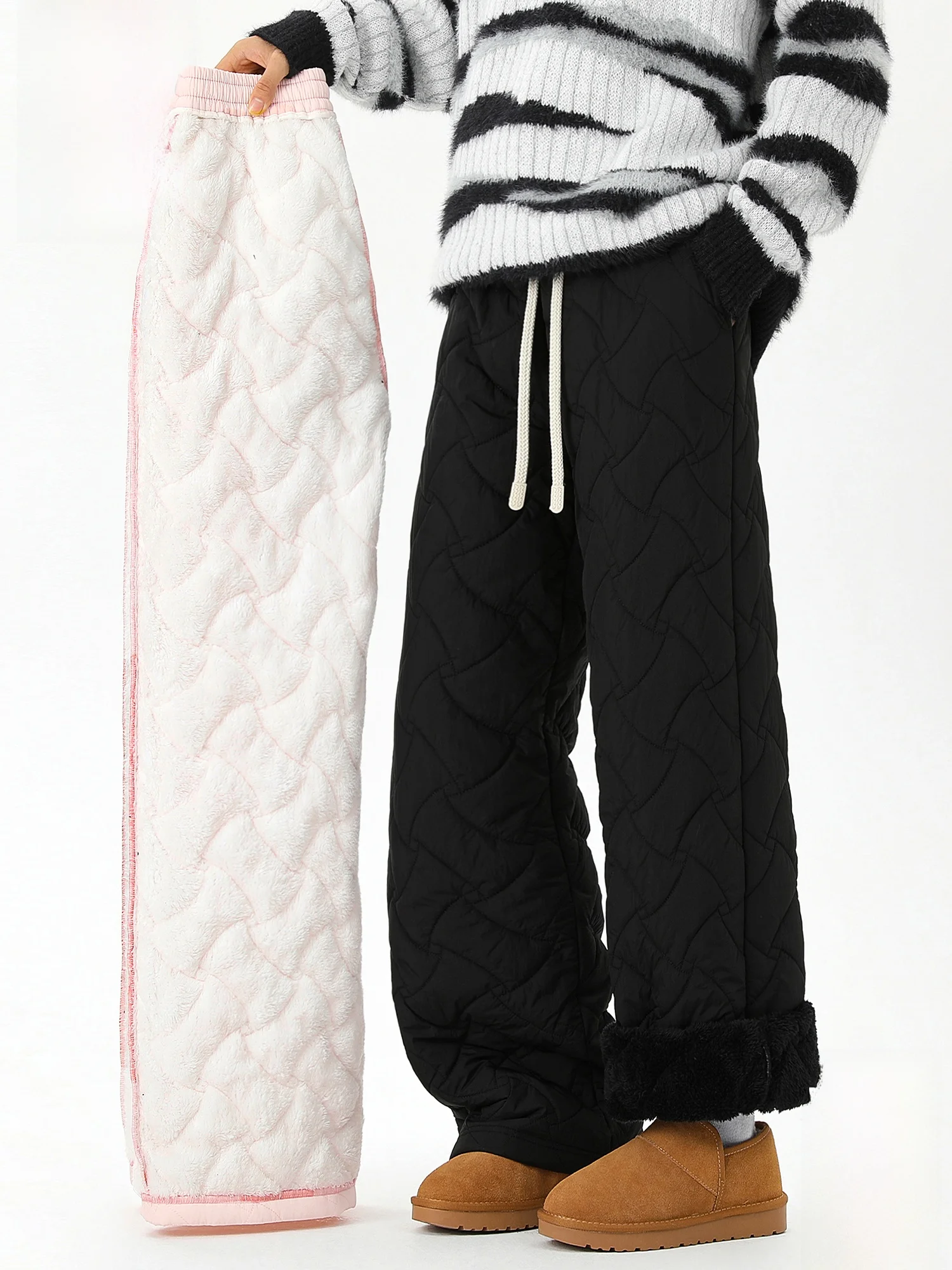 Men's Thiened Casual Loose Cotton Pants Winter Warm Long Trousers Straight Leg Comfortable Youth Faion
Men's Thiened Casual Loose Cotton Pants Winter Warm Long Trousers Straight Leg Comfortable Youth Faion