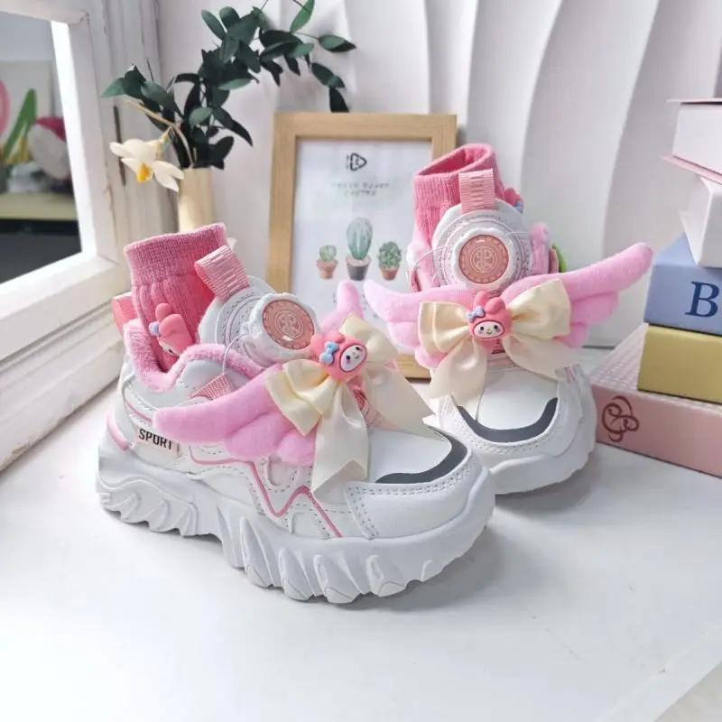 My Melody Velvet Sneakers Sanrios Child Shoe Autumn Winter New Kawaii Cartoon Rotate Keep Warm Running Shoes Casual Shoes
My Melody Velvet Sneakers Sanrios Child Shoe Autumn Winter New Kawaii Cartoon Rotate Keep Warm Running Shoes Casual Shoes
