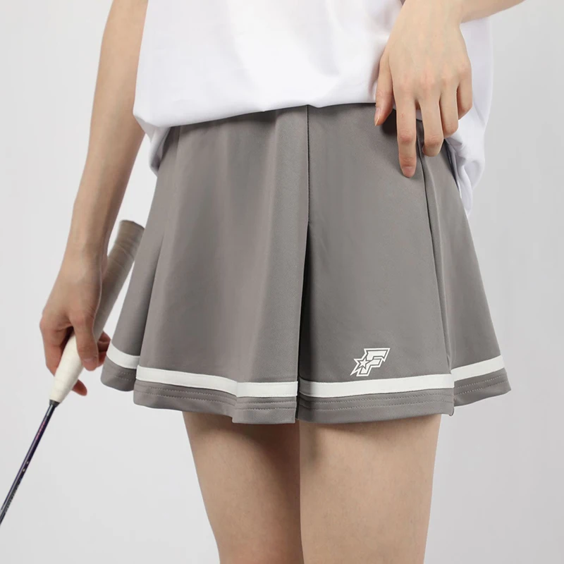 New Badminton Women's Short Skirt Black, White, Grey Sports Anti Light Strap Inner Lining Quick drying Versatile Bottom Skirt
New Badminton Women's Short Skirt Black, White, Grey Sports Anti Light Strap Inner Lining Quick drying Versatile Bottom Skirt