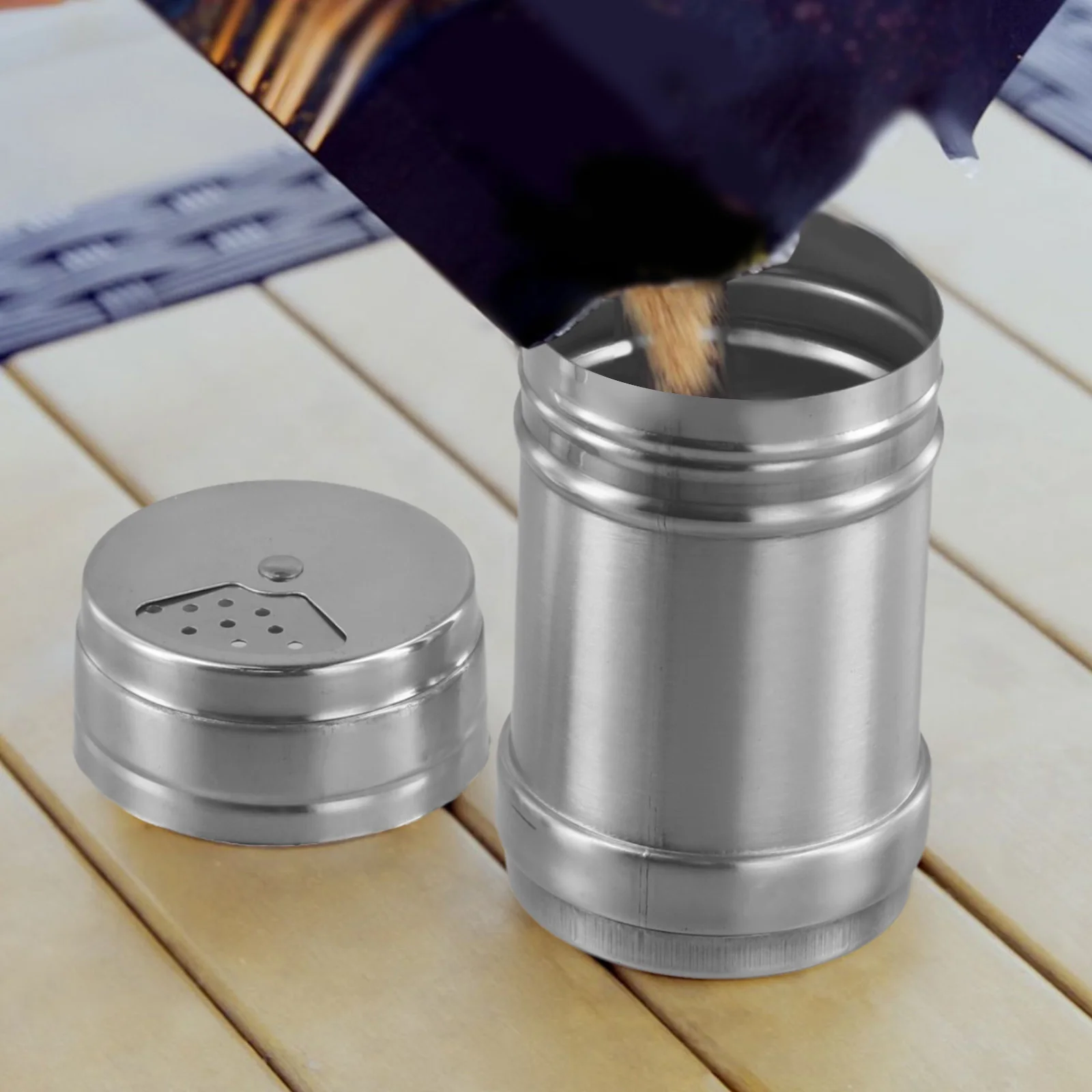 Compact Seasoning Bottle Stainless Steel Barbecue Design Easy To Use Features Stainless Steel Transparent Design
Compact Seasoning Bottle Stainless Steel Barbecue Design Easy To Use Features Stainless Steel Transparent Design