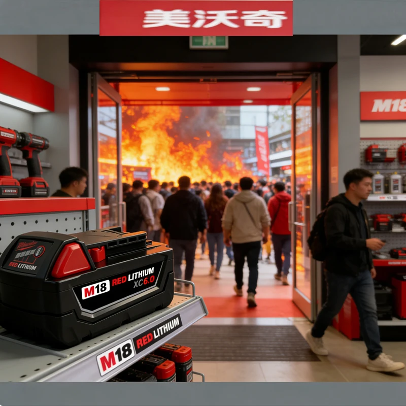 Compatible with Milwaukee M18 18650 lithium battery 18V, all models are stable, explosion-proof, and durable
Compatible with Milwaukee M18 18650 lithium battery 18V, all models are stable, explosion-proof, and durable