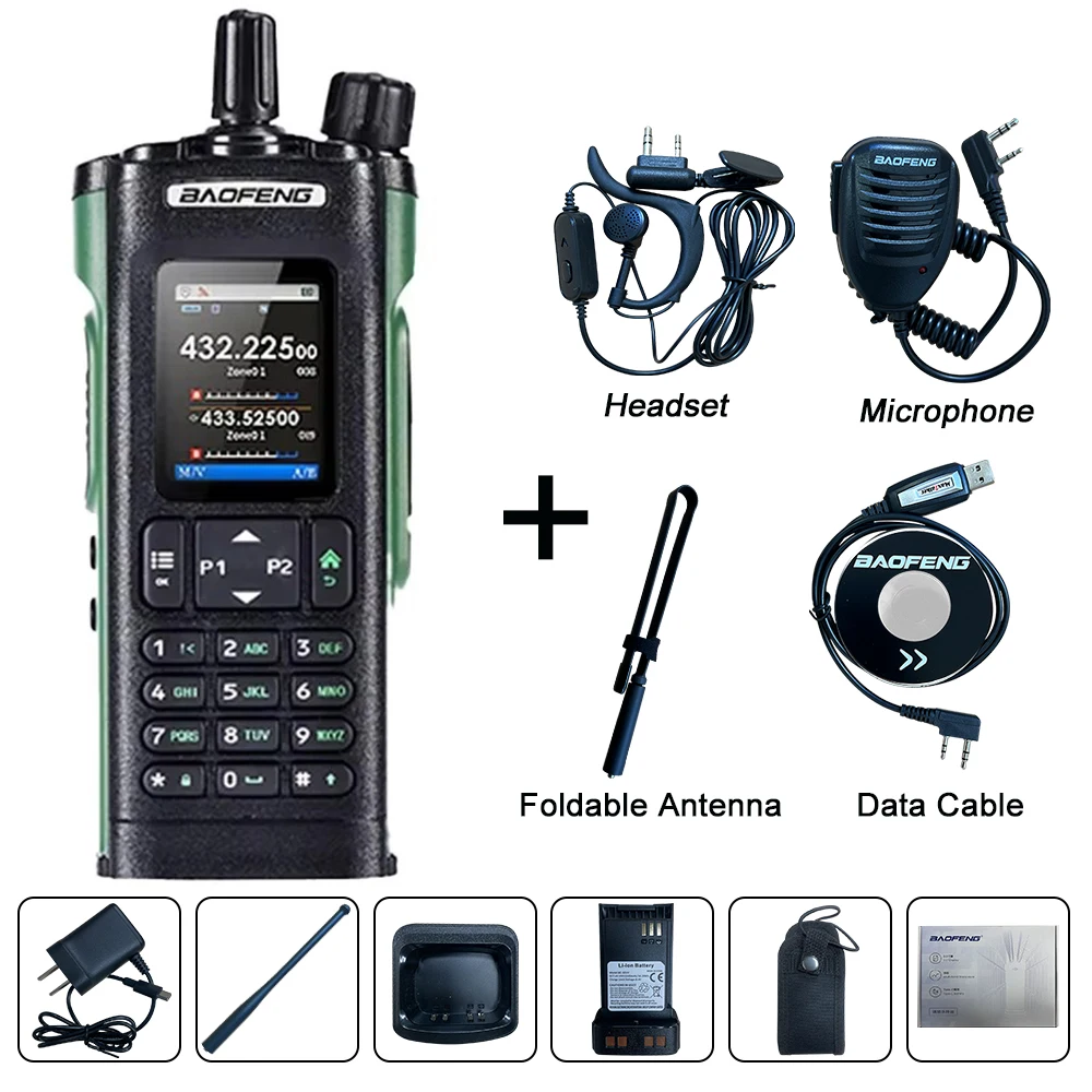 New BAOFENG DM32 Walkie Talkie DM-32 DMR Digital Radio GPS 10W Multi Band Wireless Copy Frequency USB-C SMS UV32 Ham 2 WayRadio
New BAOFENG DM32 Walkie Talkie DM-32 DMR Digital Radio GPS 10W Multi Band Wireless Copy Frequency USB-C SMS UV32 Ham 2 WayRadio