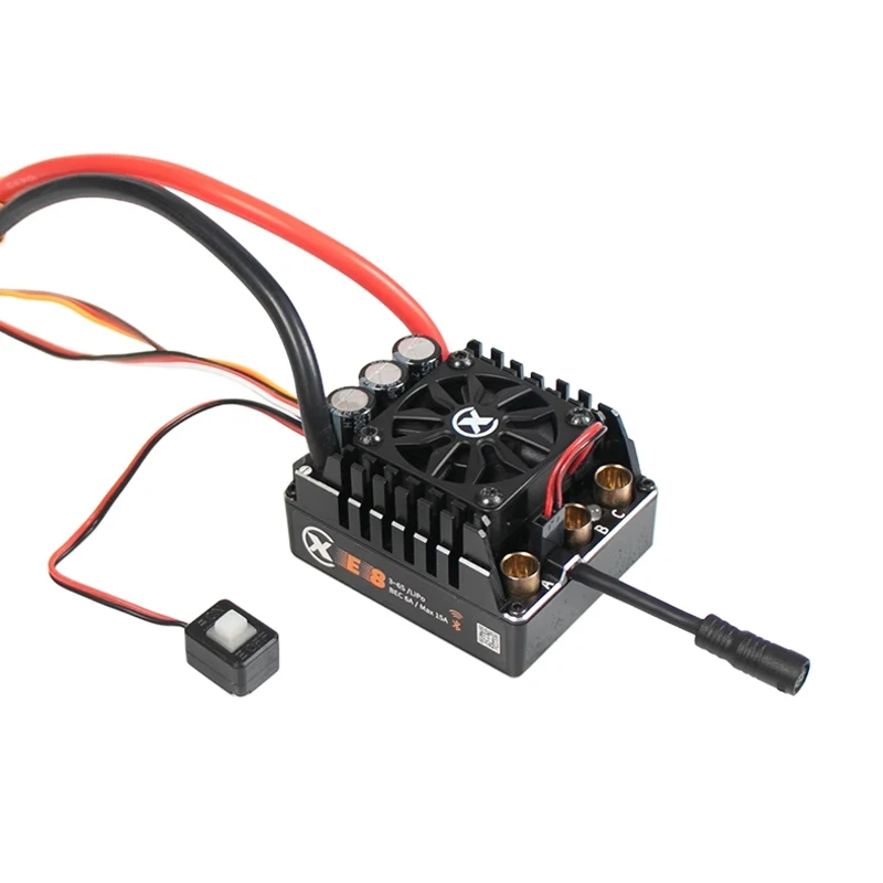 1 шт. для 1/7 1/8 масштаба RC автомобиля ESC 3-6S 160A бесщеточный электронный регулятор скорости с 6-15A BEC встроенный Bluetooth
1 шт. для 1/7 1/8 масштаба RC автомобиля ESC 3-6S 160A бесщеточный электронный регулятор скорости с 6-15A BEC встроенный Bluetooth
