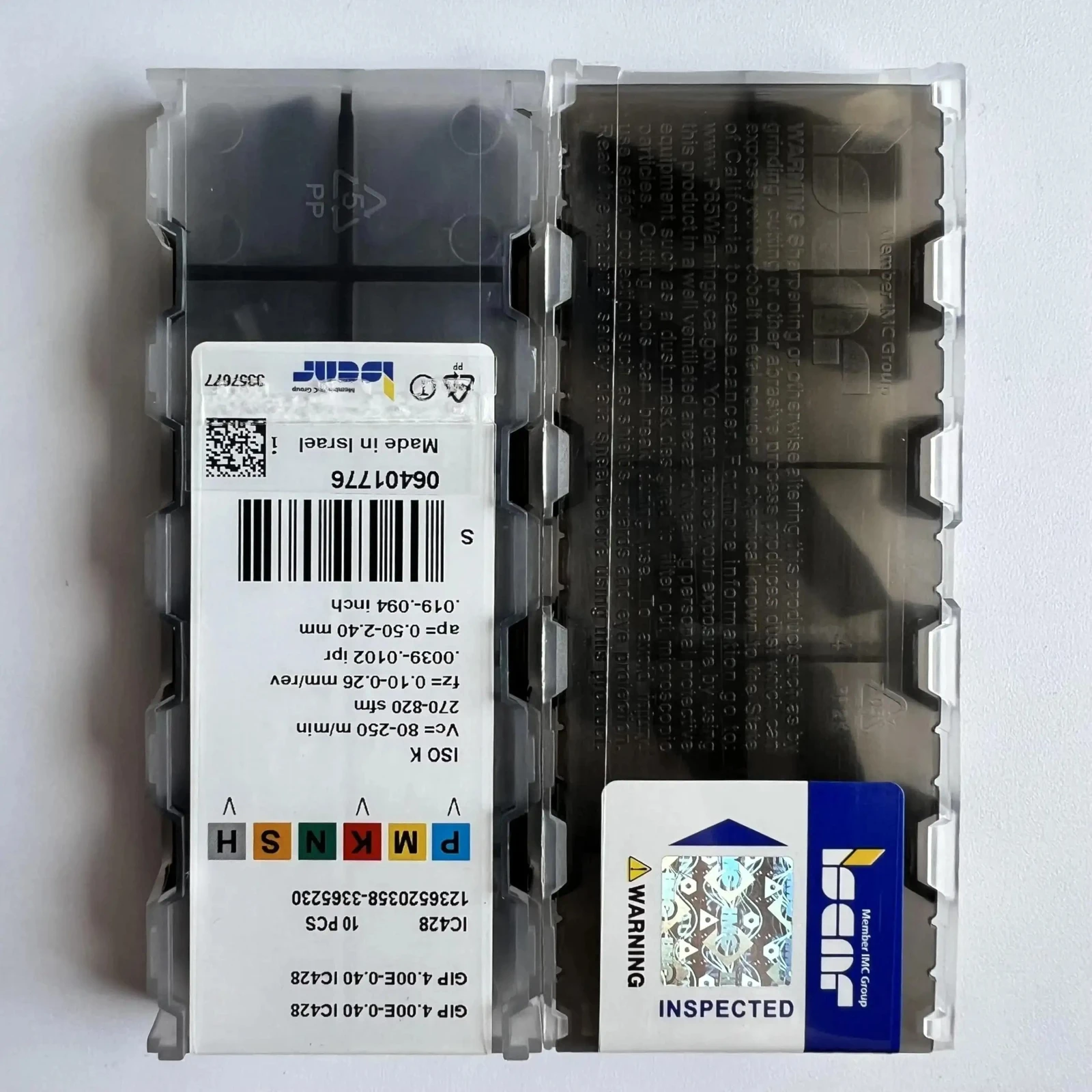 GIP4.00E-0.40 IC428 /Industrial indexable carbide inserts 10 Pcs
GIP4.00E-0.40 IC428 /Industrial indexable carbide inserts 10 Pcs