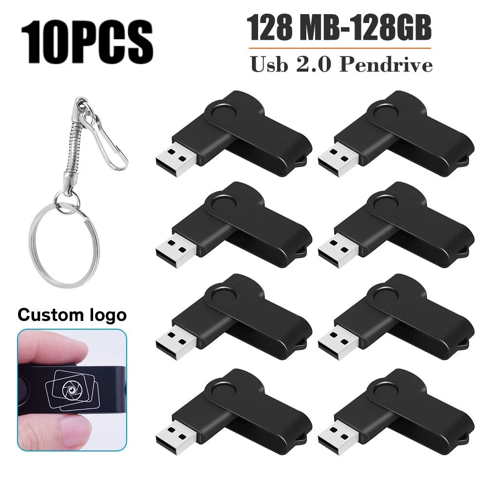 10Pcs/lot USB 2.0 Flash Drive 64GB 128GB Pen Drive 16GB Pendrive 32GB Disk On Key USB Stick 1GB 2GB 4GB 8GB Memory Flash Disk
10Pcs/lot USB 2.0 Flash Drive 64GB 128GB Pen Drive 16GB Pendrive 32GB Disk On Key USB Stick 1GB 2GB 4GB 8GB Memory Flash Disk