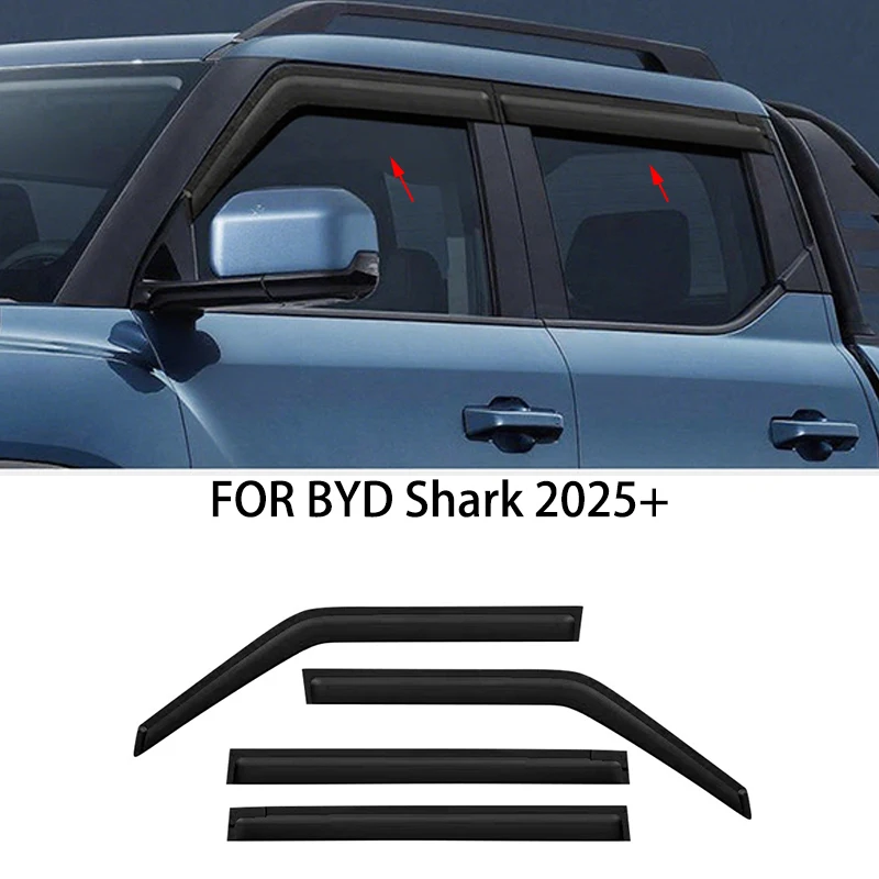 Автомобильные аксессуары, подходят для BYD Shark 20025 2026, АБС-пластик, водонепроницаемый козырек для дверей, окон, вентиляционные шторы, защита от солнца и дождя
Автомобильные аксессуары, подходят для BYD Shark 20025 2026, АБС-пластик, водонепроницаемый козырек для дверей, окон, вентиляционные шторы, защита от солнца и дождя