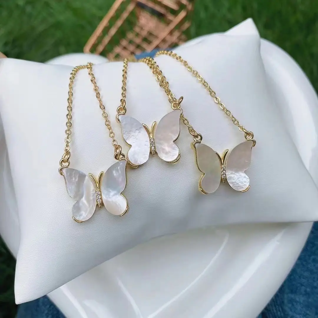 5PCS, Luxury Nature Shell Butterfly Necklace for Women Gold Chain Pendants Necklaces Party Statement Jewelry
5PCS, Luxury Nature Shell Butterfly Necklace for Women Gold Chain Pendants Necklaces Party Statement Jewelry