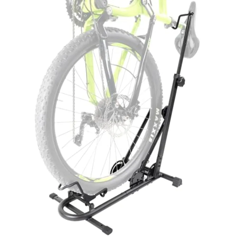 Upright Bike Stand - Steel Vertical Horizontal Adjustable Bicycle Floor Parking Rack - Black - Heavy-Duty for MTB Road Bikes up
Upright Bike Stand - Steel Vertical Horizontal Adjustable Bicycle Floor Parking Rack - Black - Heavy-Duty for MTB Road Bikes up