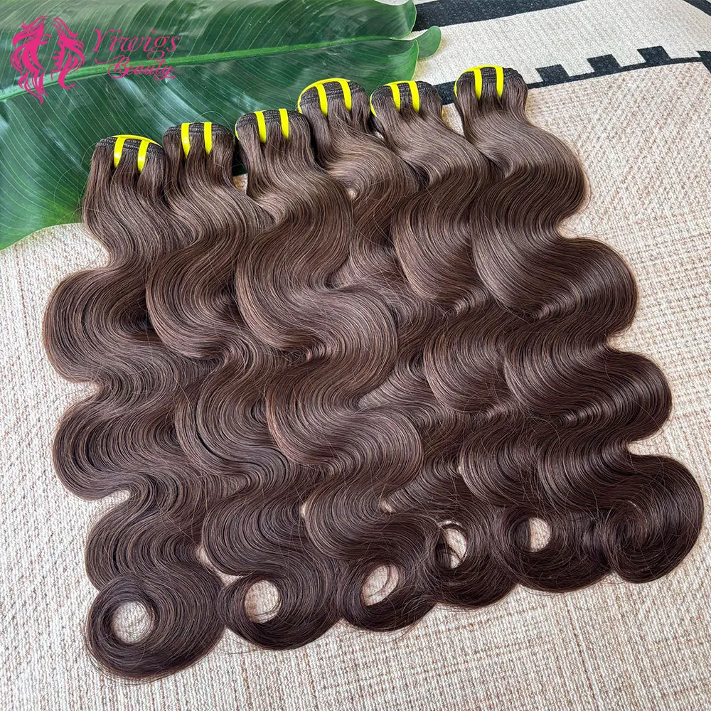 #2 Darkest Brown Body Wave Bundles Highlight Human Hair Vietnamese Virgin Hair Soft & Silky For Women Human Hair Extensions
#2 Darkest Brown Body Wave Bundles Highlight Human Hair Vietnamese Virgin Hair Soft & Silky For Women Human Hair Extensions