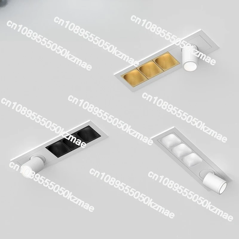 Linear Grille Spotlight, 10W/20W Adjustable Multi-Head LED Downlight for Commercial Lighting
Linear Grille Spotlight, 10W/20W Adjustable Multi-Head LED Downlight for Commercial Lighting