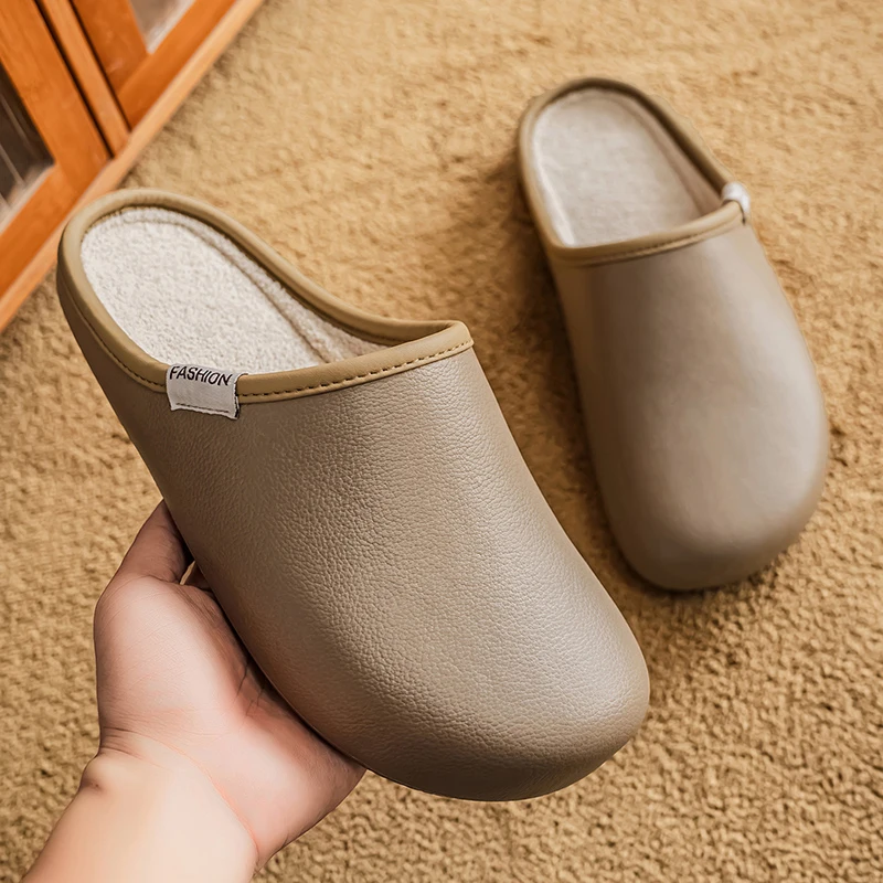 Men's versatile, stylish, simple, trendy, half-covered casual slip-on sandalsCotton-lined men's slippers
Men's versatile, stylish, simple, trendy, half-covered casual slip-on sandalsCotton-lined men's slippers