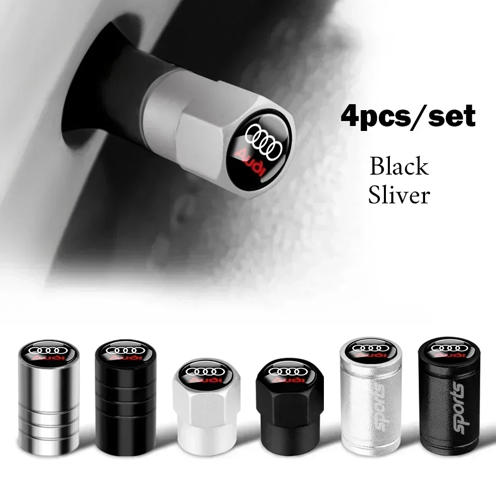 4Pcs/set 3D Aluminum Car Wheel Tire Air Valve Dust Caps For Audi A1 A2 A3 A4 A4L A5 RS RS3 RS4 RS5 RS6 R8 S1 S2 S3 S4 S5 S6
4Pcs/set 3D Aluminum Car Wheel Tire Air Valve Dust Caps For Audi A1 A2 A3 A4 A4L A5 RS RS3 RS4 RS5 RS6 R8 S1 S2 S3 S4 S5 S6