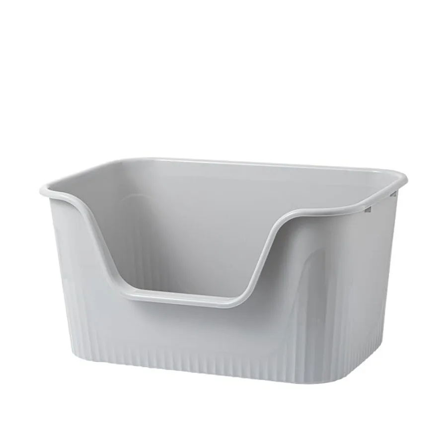Extra Large Litter Box with High Sides 25.27" Lx17.83 Wx13.11 H, Anti-Splashing, Tool-Free Assembly, Multi Kitty Cat Litter Box
Extra Large Litter Box with High Sides 25.27" Lx17.83 Wx13.11 H, Anti-Splashing, Tool-Free Assembly, Multi Kitty Cat Litter Box